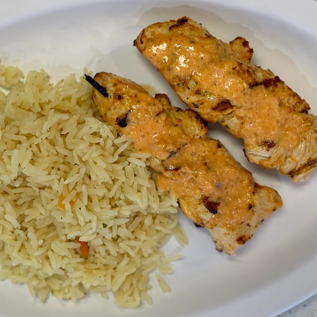 Kids Chicken Skewer.