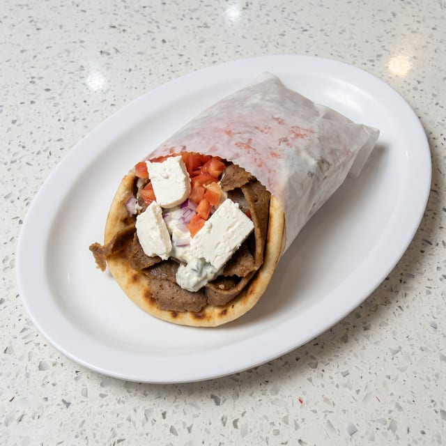 Super Gyros Sandwich.