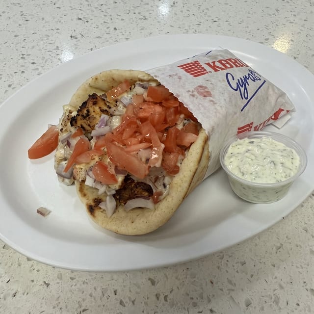 Shrimp Gyros.
