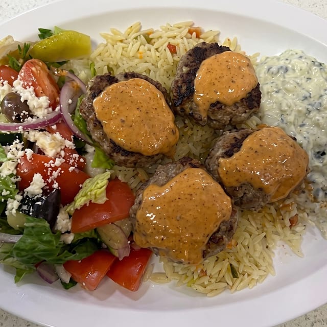 Meatball Plate.