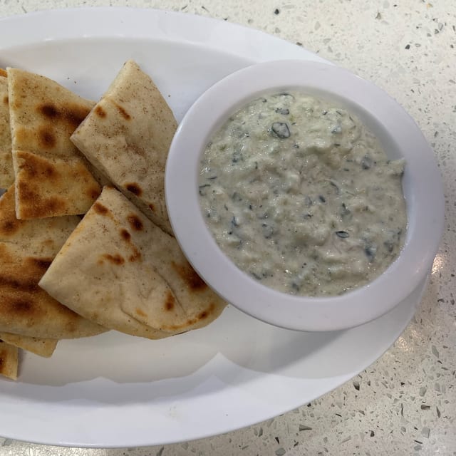 Tzatziki Sauce & Pita.