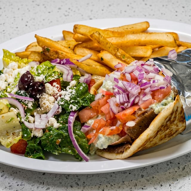 Gyros Plate.