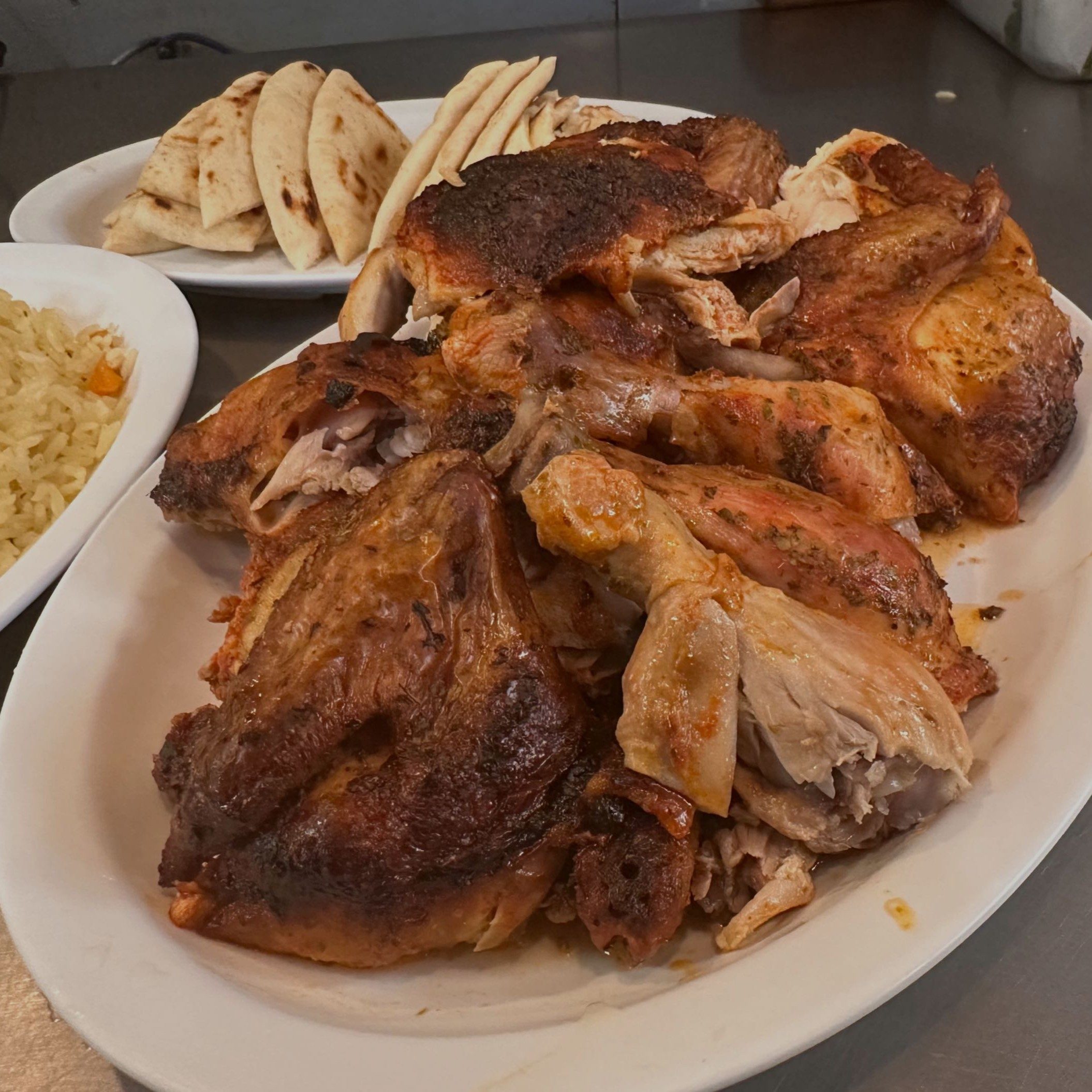 Whole Chicken Plate (Only to Go).