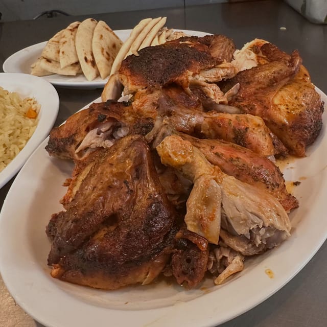 Whole Chicken Plate (Only to Go).