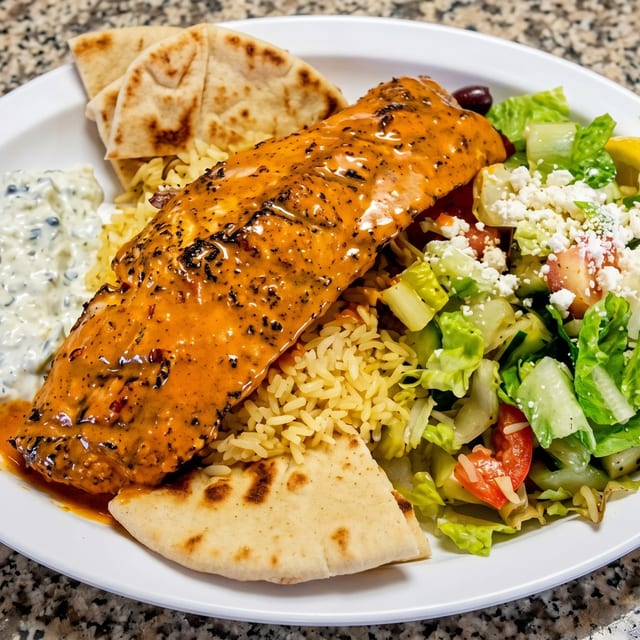 Salmon Plate.
