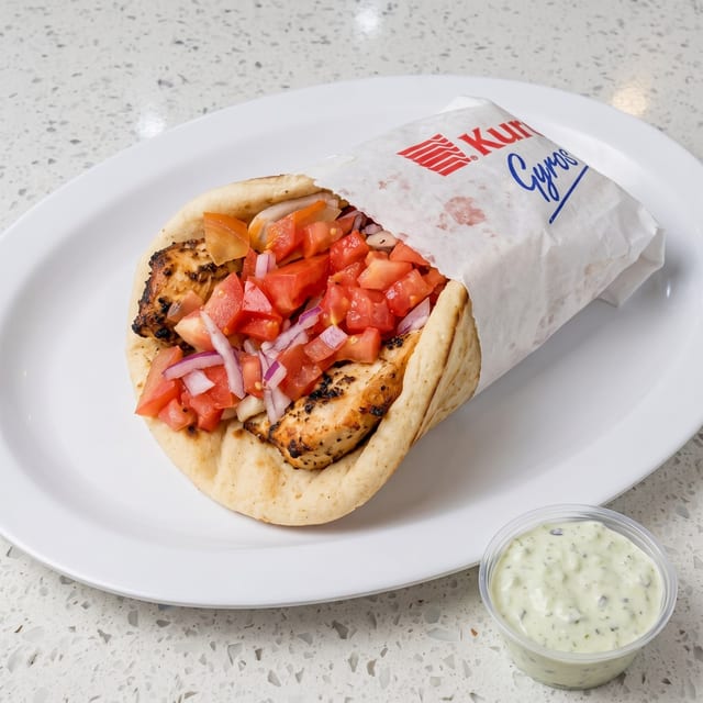 Salmon Gyros.