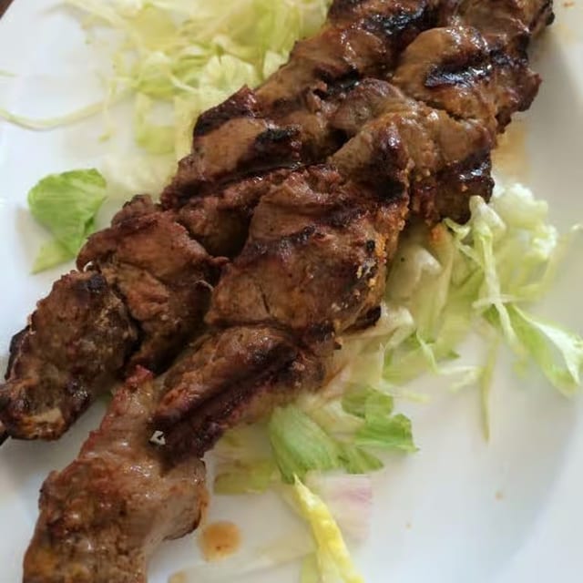Lamb Skewer.
