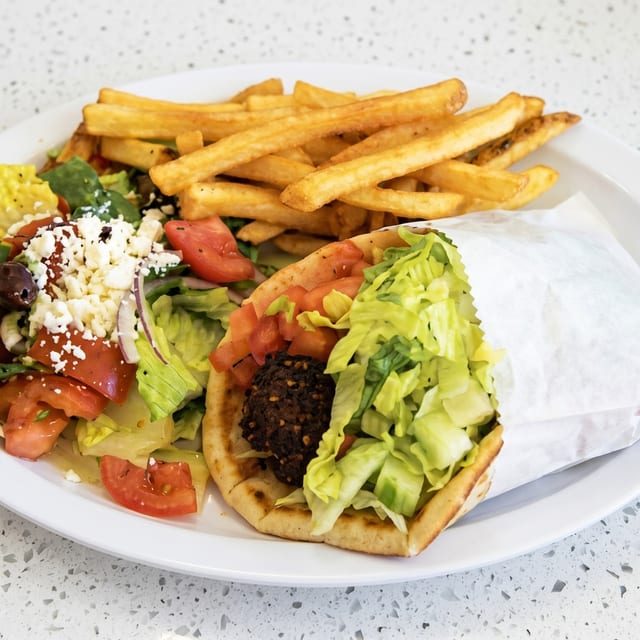 Falafel Plate.