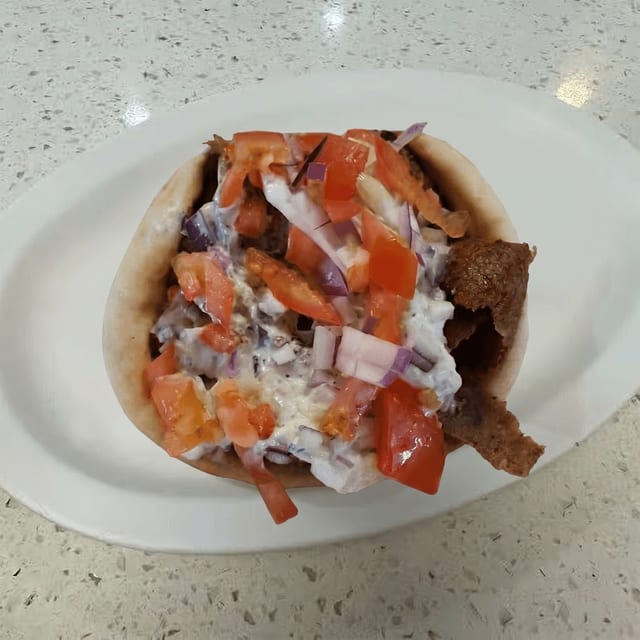 Gyros Sandwich.